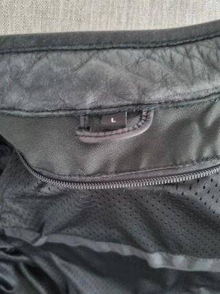 Chaqueta de piel Segura moto