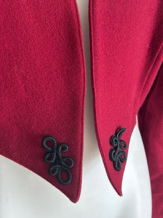 Chaqueta Torera Flamenca Roja