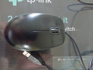 Ratón USB Negro