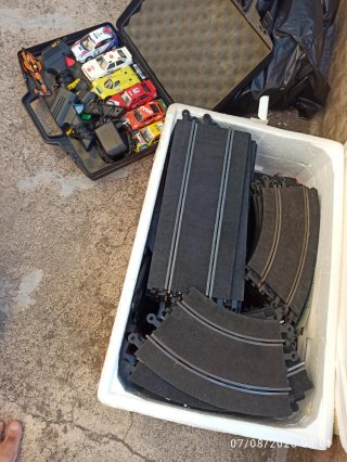 Pistas Scalextric y Coches