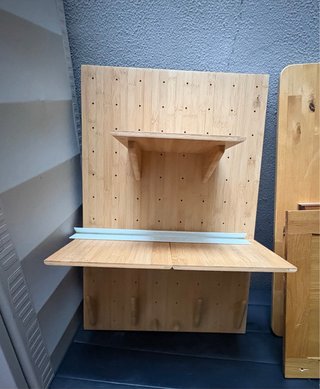 Perchero de bambú Ikea