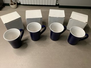 Set 6 Tazze Cappuccino Blu