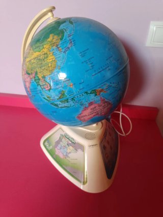 Globo Terráqueo Interactivo Educativo
