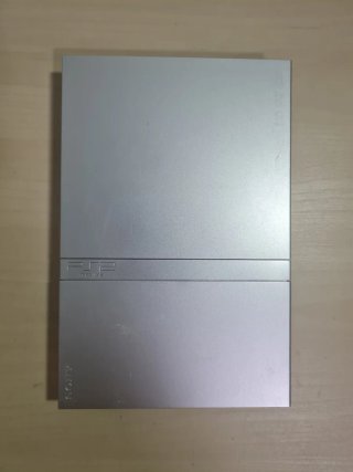 Pacchetto completo PS2 Slim Silver (Playstation 2)