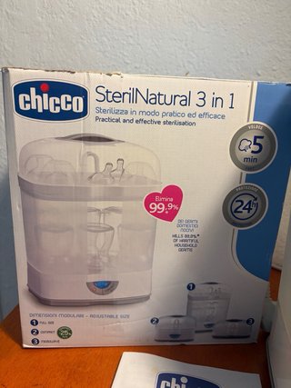 Esterilizador Chicco SterilNatural 3 en 1