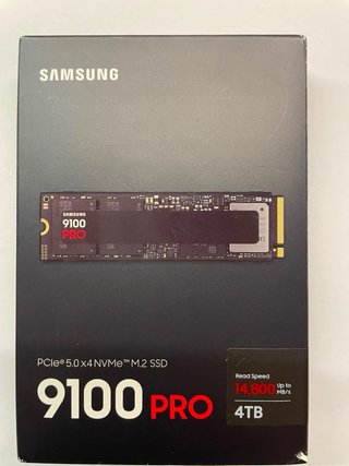 SSD Samsung 9100 PRO 4TB PCIe 5.0 NVMe M.2