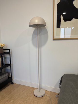 Lámpara de pie Kent 30x140cm Beige nuevo