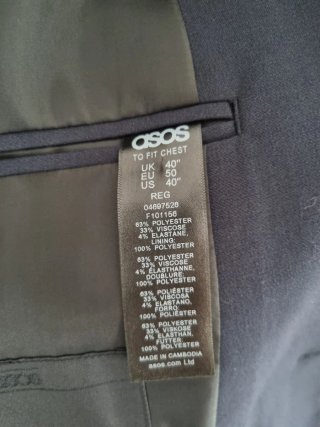Traje Zara Man Azul con Camisa Blanca