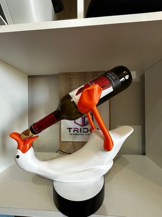 Soporte Vino Ganso 3D