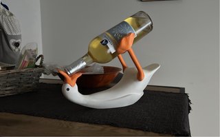 Soporte Vino Ganso 3D