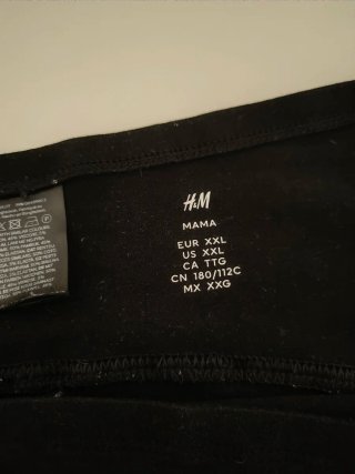 Lote 2 leggings premamá H&M negros