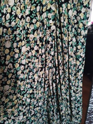 Vestido Zara estampado floral talla M