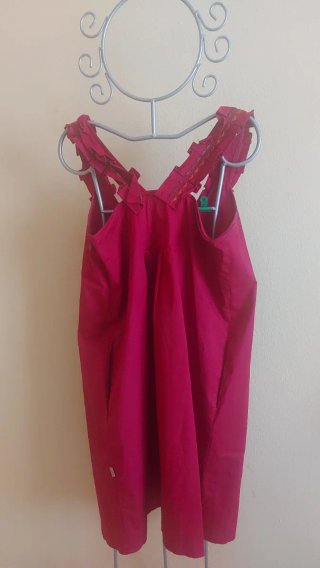 Vestido fucsia de Yokana