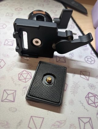 Adaptador trípode rotula para fotografía y vídeo