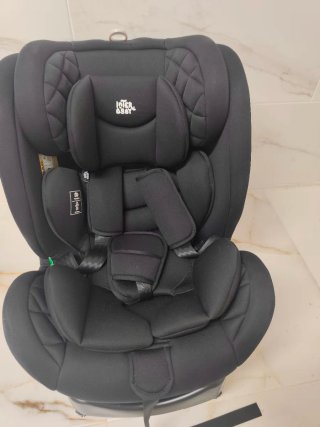 Silla coche bebé giratoria negra