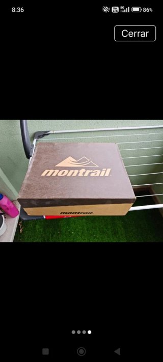Botas Montaña Montrail Negras/Naranjas