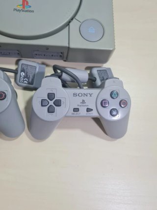 Pacchetto Completo PS1 Fat Grigio (Playstation 1, PSx)