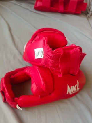 Protecciones Karate NKL Espinilleras y Patucos