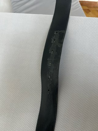 Cintura Gucci Marmont Pelle Oro Nero