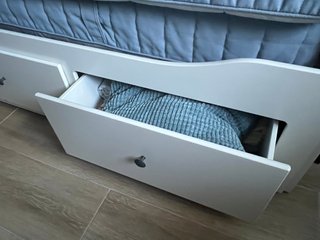 Cama nido diván IKEA Hemnes blanca