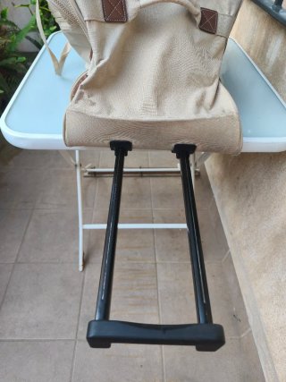 Bolsa de viaje 100L con 2 ruedas beige