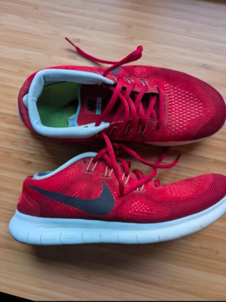 Zapatillas Nike Running Hombre Rojas usadas