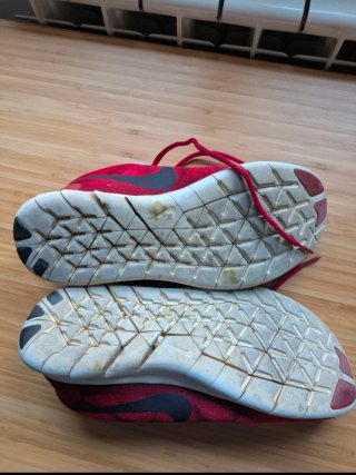 Zapatillas Nike Running Hombre Rojas usadas