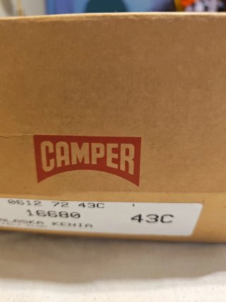 Zapatos Camper Hombre Negros