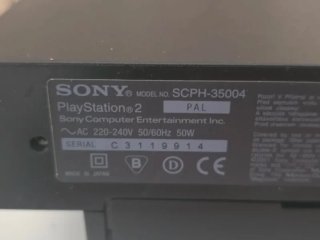 Sony PlayStation 2 PS2 SCPH-35004 Negra
