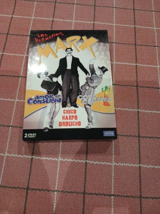 Lote de dos DVD's Los Hermanos Marx - Comedia
