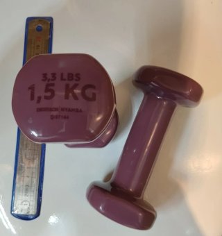 Pesas Fitness Nyamba Violeta (2 uds)