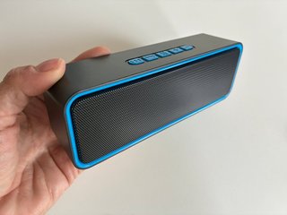 Altavoz Portátil Sonkir Bluetooth Negro/Azul