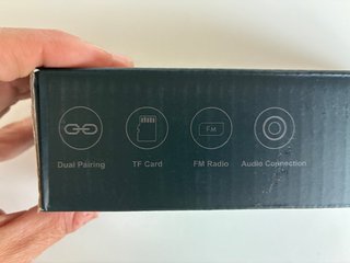 Altavoz Portátil Sonkir Bluetooth Negro/Azul