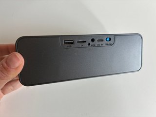 Altavoz Portátil Sonkir Bluetooth Negro/Azul