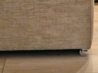 Sofa totalmente extensible,puede usarse de cama.