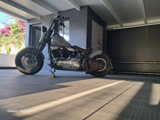 Harley Davidson Cross Bones Negra/Gris