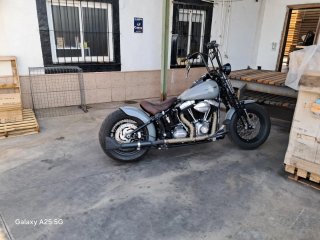Harley Davidson Cross Bones Negra/Gris