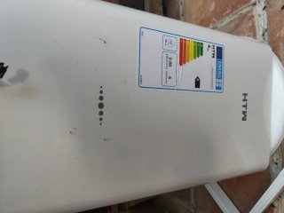 Calentador gas HTW con fallo