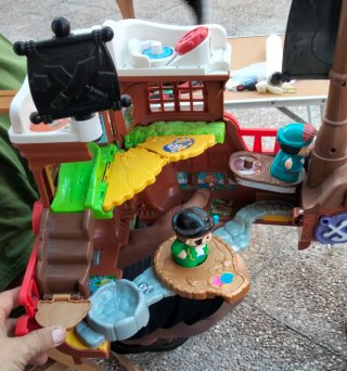 Barco Pirata Infantil Juguete