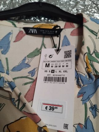 Vestido Zara floral