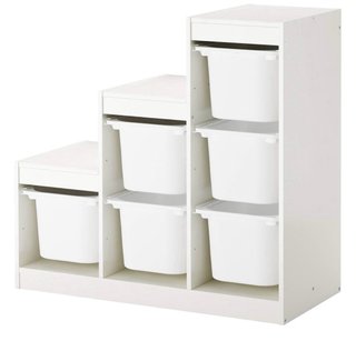 Mueble organizador juguetes TROFAST sin cajones