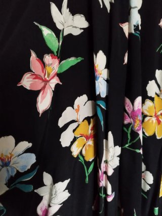 Vestido Zara Talla S Estampado Floral