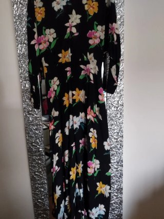 Vestido Zara Talla S Estampado Floral