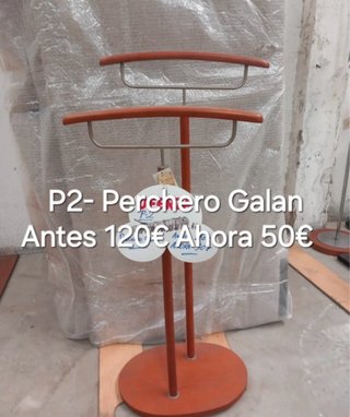 Perchero Galán Metal y Madera