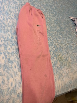 Pantalón deportivo rosa Lacoste