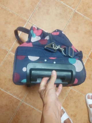 Bolsa de viaje con estampado