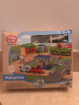 Autopista de Madera Playtive Junior (Lidl)