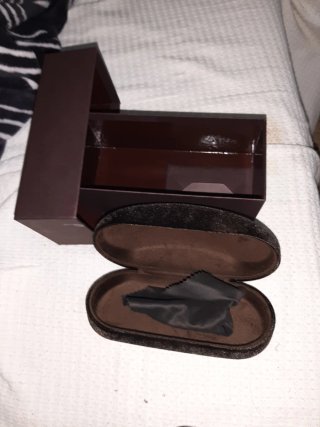 Funda Gafas Tom Ford Negra y Marrón