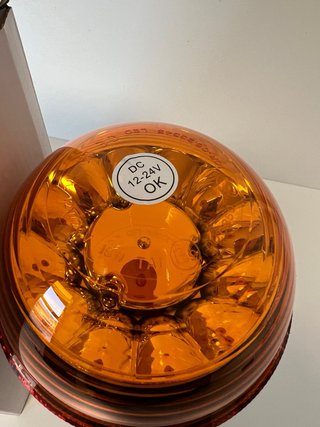 Rotativo LED ámbar tractor