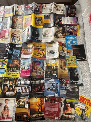 37 Carátulas de Películas DVD y Folletos